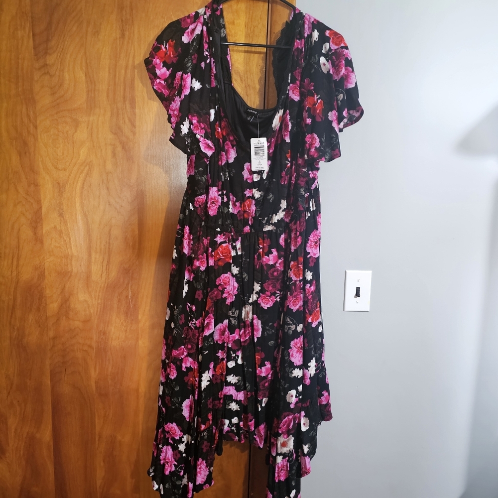 Torrid skater dress with lace